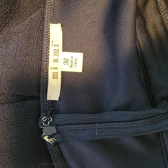 Miami Medium Navy Blue Dress - Picture 4 of 4